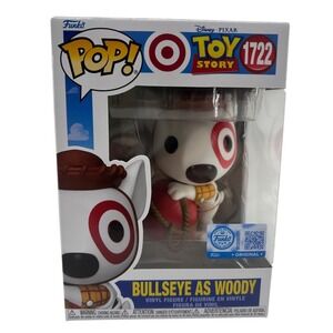 Funko Pop Pixar Bullseye as Woody 1722 Target Exclusive w/ Protector NIB